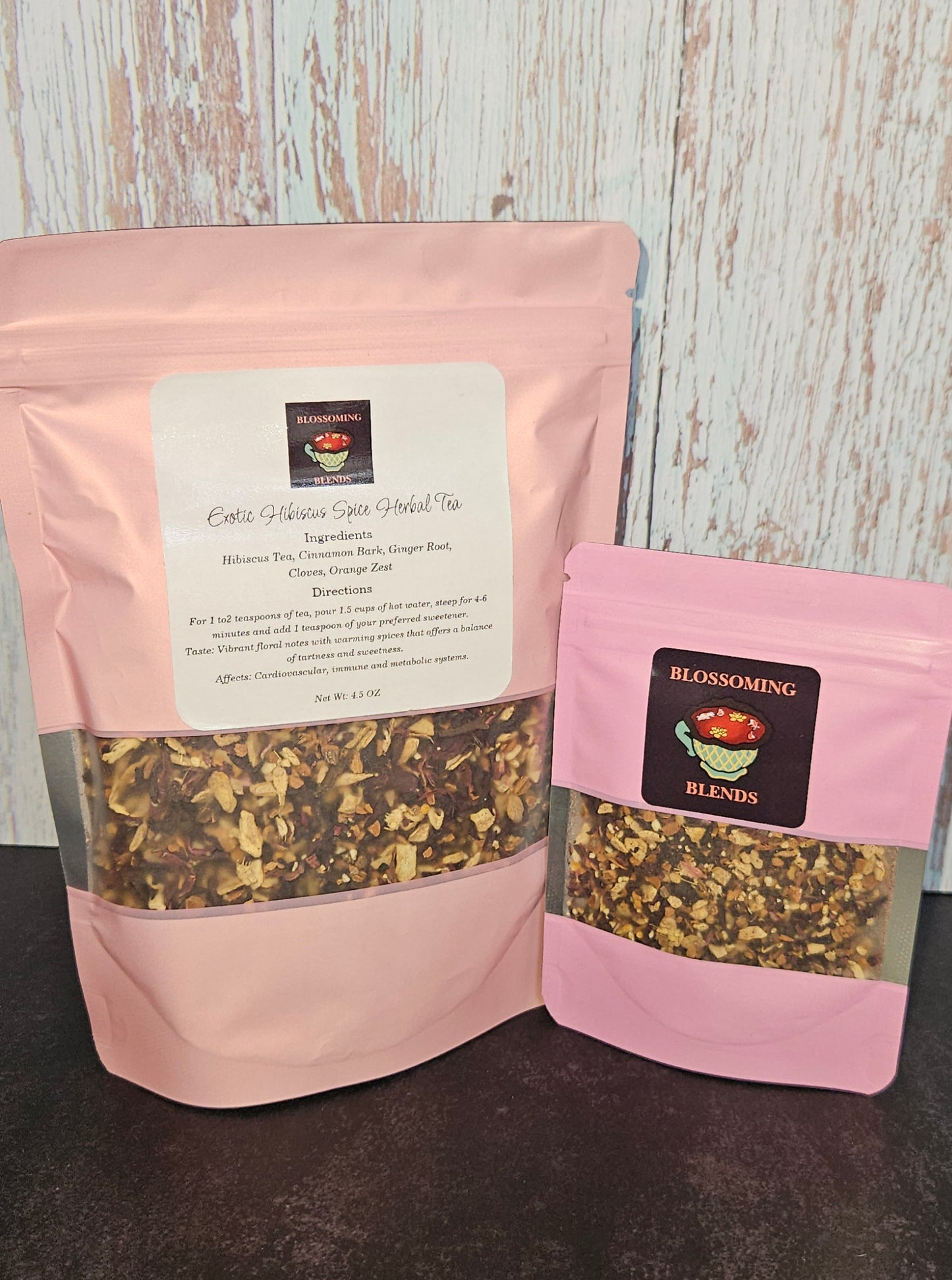 Exotic Hibiscus Spice Herbal Tea